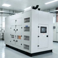 Groupe électrogène diesel silencieux de nouvelle conception avec ATS triphasé 50Hz, groupe électrogène industriel pour l'alimentation de secours des usines en Indonésie