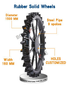 Neumáticos Sólidos de Goma de 1500 mm en Oferta, Neumáticos sin Aire de 1.5 m para Ruedas de Tractor Kubota - Product Image 4