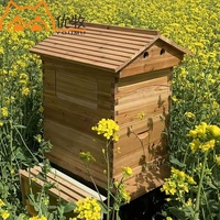 Automatische Holz bienenstöcke Auto Frames Automatischer Honey bee Hive mit 7-teiligem Rahmen Starter Kit