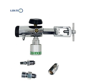 QF-7D Lovtec Giá Rẻ Bán Chạy Van Điều Tiết Khí Gas Bộ Điều Chỉnh Oxy Y Tế Cga540 Bằng Nhôm Kèm Chai - Product Image 5