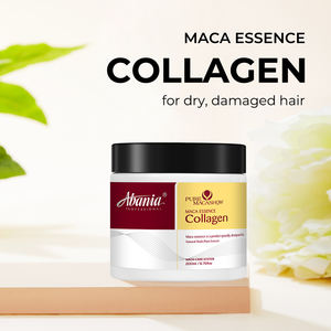Mascarilla Capilar Natural y Orgánica <span class=keywords><strong>Abania</strong></span>, Tratamiento Capilar de Marca Privada, Mascarilla Capilar con Esencia de Maca y Colágeno <span class=keywords><strong>Abania</strong></span> - Product Image 2