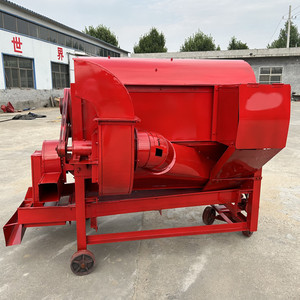 Machine à battre à grande échelle 1000 kg/h, multifonctionnelle, pour le traitement des semences, en acier au carbone, motorisée - Product Image 4