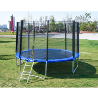 Caminhão redondo dobrável, grande de 10ft, 12ft, pular, crianças, ao ar livre, rodada, com gabinetes