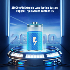 15.6 inch không thấm nước ba màn hình công nghiệp gồ ghề máy tính xách tay máy tính với Windows Heavy Duty máy tính xách tay máy trạm cho trường hợp khẩn cấp - Product Image 6