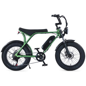 Vélo électrique rapide 48V avec batterie lithium intégrée, pneus larges, pour adultes, longue autonomie - Product Image 2