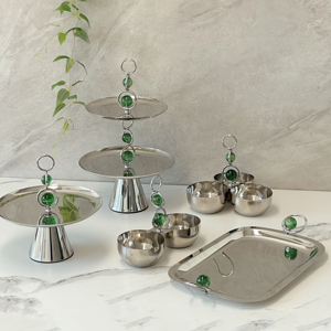 Plateau 38x17 Cm Assiette De Service Ovale Buena, 25x17,5cm, Inox Tramontina à Prix Plateau Service Inox