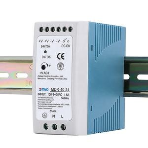 משמע טוב 40W 12V <span class=keywords><strong>DC</strong></span> סוללה גיבוי ספק כוח DIN מסילה <span class=keywords><strong>UPS</strong></span> פונקציית MDR-40-12 לאספקת מסילה דין עם דרייבר לד 12vdc - Product Image 4