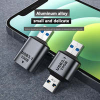 Bloqueador de Protección de Datos USB - Adaptador OTG de Seguridad Encriptado para Archivos Bancarios y Confidenciales, Adaptador de Viaje Universal DC para Laptop