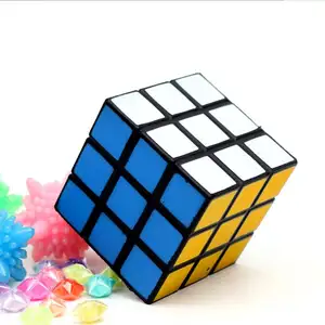 Promotional gift Custom Logo Cube Pu Soft Foam Stress Ball Squishy Sqeeze Ball 6 sides different color dice