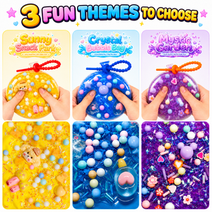 DIY Slime <b>Squishy</b> Stress Ball Kit Make Your Own Squeeze <b>Toy</b> 3 Themes Sensory Fidget Set for Kids OEM Custom Gift - Product Image 2