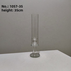 <span class=keywords><strong>Bougeoir</strong></span> européen rétro à une tête en cristal avec <span class=keywords><strong>bouteille</strong></span> en verre à poteau droit pour mariage et décoration de Noël - Product Image 6