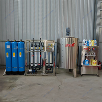 Mélangeur de détergent liquide chimique SUS316L/machine de fabrication de savon liquide/machine de remplissage et d'étiquetage de détergent de lessive liquide