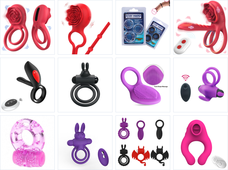 Vibrating Penis Ring with Remote Control - Clitoral Stimulation Sex Toy for  Men, USB Rechargeable Cock Ring for Couples