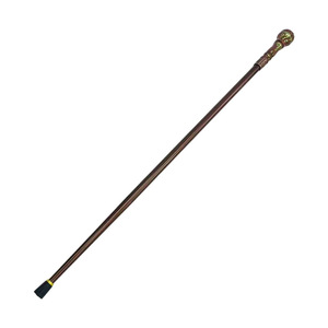 Bastón telescópico ajustable S089YBR, estilo británico, ayuda para caminar para personas mayores, ligero, 355g, bastón de senderismo, marrón, negro, gris - Product Image 5