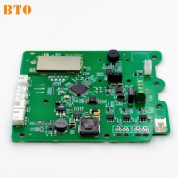 Système HVAC de qualité assurée avec technologie à traversage de trous pour l'assemblage de cartes PCBA de contrôle industriel de haute précision testées aux rayons X