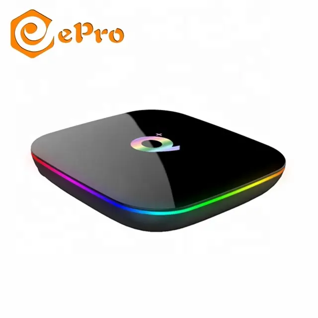 Amazon Ebay Hot selling tv box Q PLUS H616 4G 32G 6K tv box ePro Allwiner H6 tv box Android 8.1 Android Media player QPLUS Q+