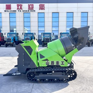 <span class=keywords><strong>Betoniera</strong></span> Cingolata Compatta da 300L con Caricamento Automatico e <span class=keywords><strong>Motore</strong></span> Diesel per Piccoli Progetti - Product Image 4