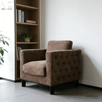 Chaise de réception moderne de haute qualité nordique, confortable, simple, canapé une place pour le salon, meubles