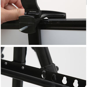 Lavagna Tattica Pieghevole per Calcio con Supporto a Treppiede e Lavagna Magnetica Cancellabile a Secco in PVC 60x45cm e Altezza 1 Metro - Product Image 4