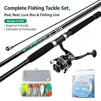 Pabrik Sumber Grosir Joran dan Reel Pancing Bass Premium 2.1m 2.4m 40-80g untuk Memancing di Laut