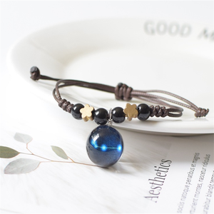 Trendz barato al por mayor de vidrio de moda Cadena de horóscopo pulsera - Product Image 1