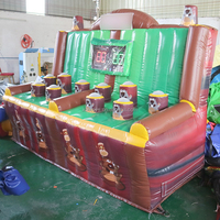 Arcade de système de jeu interactif commercial Whack A Mole Challenge Battle Jeux d'arcade Jeux interactifs gonflables de carnaval IPS