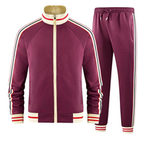 Vestes de créateur de mode de haute qualité sur mesure, fabrication en gros, veste d'hiver zippée pour homme et survêtement pour homme