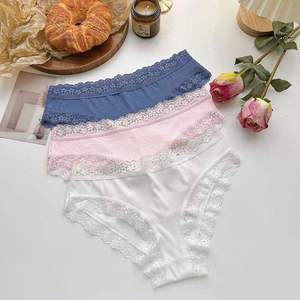 Ropa interior de encaje para <span class=keywords><strong>mujer</strong></span> Ropa interior de nylon de encaje ajustada sexy Ropa interior transparente para <span class=keywords><strong>mujer</strong></span> - Product Image 5