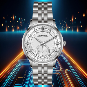 นาฬิกาควอตซ์ของผู้ชายโลโก้ออกแบบได้ตามต้องการดีไซน์คลาสสิกสแตนเลส304/316กันน้ำแร่/แซฟไฟร์กระจกพอยเตอร์20มม. สำหรับ - Product Image 3