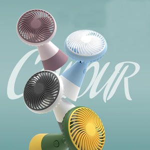 Ventilador Portátil Mini de Mano con Pantalla Digital, Regalo para Oficina, Estudiantes, Hogar, RV, Hotel, Fuente de Alimentación USB, Cinco Opciones para Uso en Auto - Product Image 5