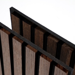 Pannello Acustico in Legno Stile Moderno Aku, MDF con Schiuma in Poliestere, Impiallacciatura in PET, Insonorizzante per Hotel, Sale Riunioni per Bambini, Design <span class=keywords><strong>3D</strong></span> - Product Image 5