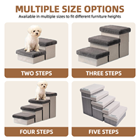 Escalier pour petit chien en mousse de luxe de haute qualité, imperméable, multifonctionnel, pour lit, rangement, utilisation en extérieur