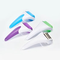 Meilleure vente usage domestique bricolage Logo personnalisé outil de Massage de beauté corps yeux Faciale Silicone moule Massage rouleau de glace visage