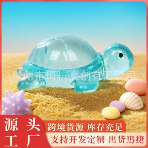 Figurita de oso mini transparente y bonita, decoración artística para el hogar, regalo artesanal para sala de estar y dormitorio - Product Image 5