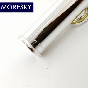Flauta MORESKY 17 con 17 Orificios en Clave de Sol, Cuerpo de Plata de Ley 925, Plateada, FML-308 - Product Image 5