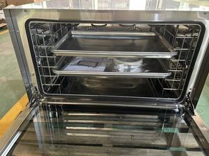 <span class=keywords><strong>Horno</strong></span> eléctrico de convección de <span class=keywords><strong>vapor</strong></span> de acero inoxidable de 5KW con 4 bandejas - Product Image 5