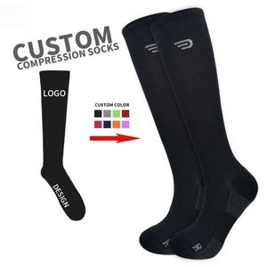Calcetines Deportivos de Compresión hasta la Rodilla para Hombre y Mujer, Calcetines de Soporte Atlético para Correr, Ciclismo y Actividades al Aire Libre, al Mejor Precio - Product Image 1