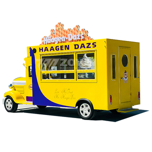 Multi-functional Mobile Food Vending Cart Electric Powered Mobile Food Cart CE Certified Customizable Street Food <b>Trailer</b> - Product Image 4