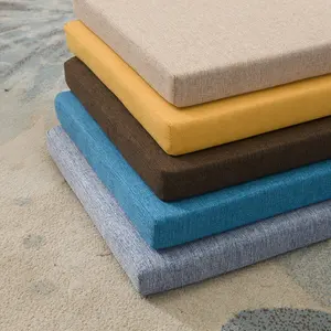 Cojín de espuma viscoelástica para muebles de exterior, conjunto de muebles de jardín