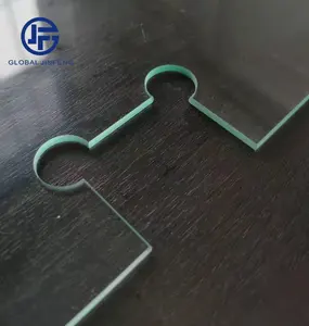 Glas verarbeitung maschine mit Bohr fräsen Polieren CNC Glas Arbeits zentrum Runds chleifen Gerade Kanten maschine