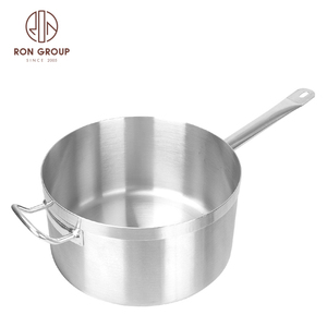 Hàng Có Sẵn Bàn Tiệc Tiện Dụng Đồ Dùng Nhà Bếp Khách Sạn Nhà Hàng Đám Cưới Bộ Nồi Và Chảo Nấu Ăn Không Dính Bằng Thép Không Gỉ - Product Image 5