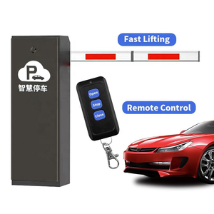 Barrera automática de brazo recto DC24V para estacionamiento comercial y entrada de vehículos. - Product Image 5