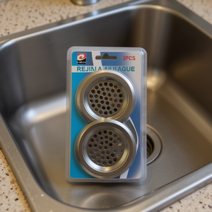 MNJ Rejin Air Plug 2Pcs Stainless Steel Drain Cover For Sink Bath Kitchen - Product Image 2