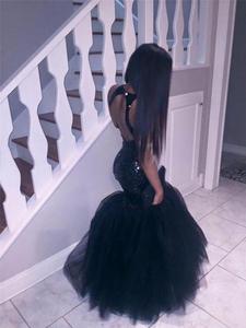 2025 Black Girl Mermaid <strong>African</strong> Prom Dresses Evening <strong>Wear</strong> Plus Size Long Sequined Sexy Backless Gowns Cheap Party Gowns - Product Image 2