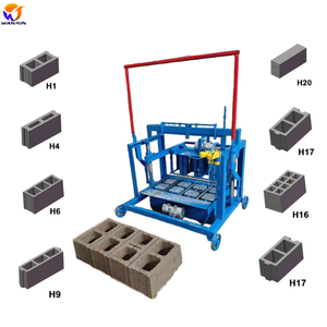 Đẩy trực tiếp máy làm gạch di động + máy để làm gạch ép + Hướng dẫn sử dụng máy làm gạch lồng vào nhau - Product Image 4