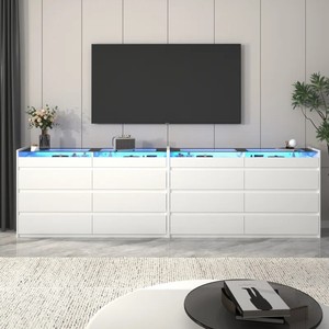 Elegant Living Room Smart Led Solid Wood Cabinet Dresser Nordic Tallboy Kitchen Woman Shallow <strong>Tall</strong> Chest <strong>of</strong> <strong>Drawers</strong> With Glass - Product Image 2