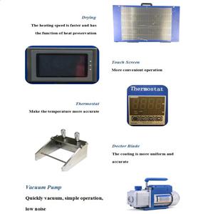 Máquina de Recubrimiento de Película al Vacío con Calor para Laboratorio, para Recubrimiento de Electrodos de Baterías de Litio - Product Image 6