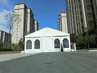 Tentes à structure en alliage d'aluminium à grande portée, mariages en plein air, événements et expositions