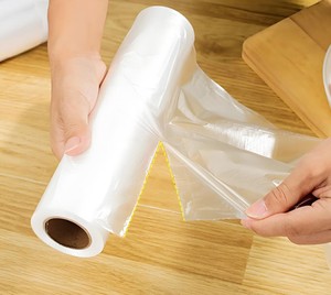 Fabricante Chino OEM Produce Bolsas de Plástico HDPE con Asas de Material Reciclado para Vegetales, Ideales para Supermercados - Product Image 4
