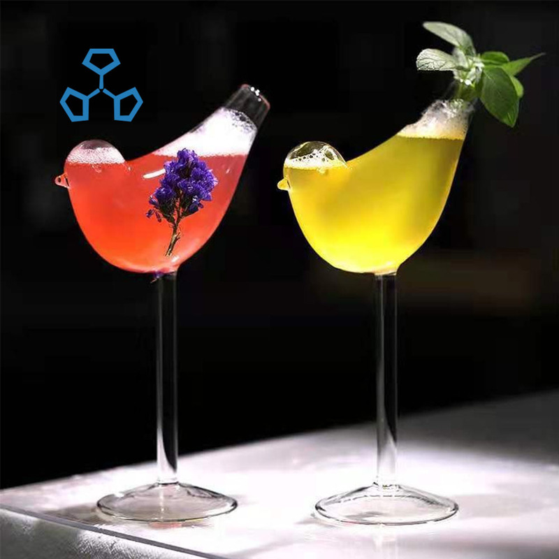 Elegant Diamond Shaped Cocktail Glass for